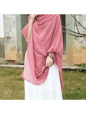 SScarf female pink bib Korean wild silk scarf